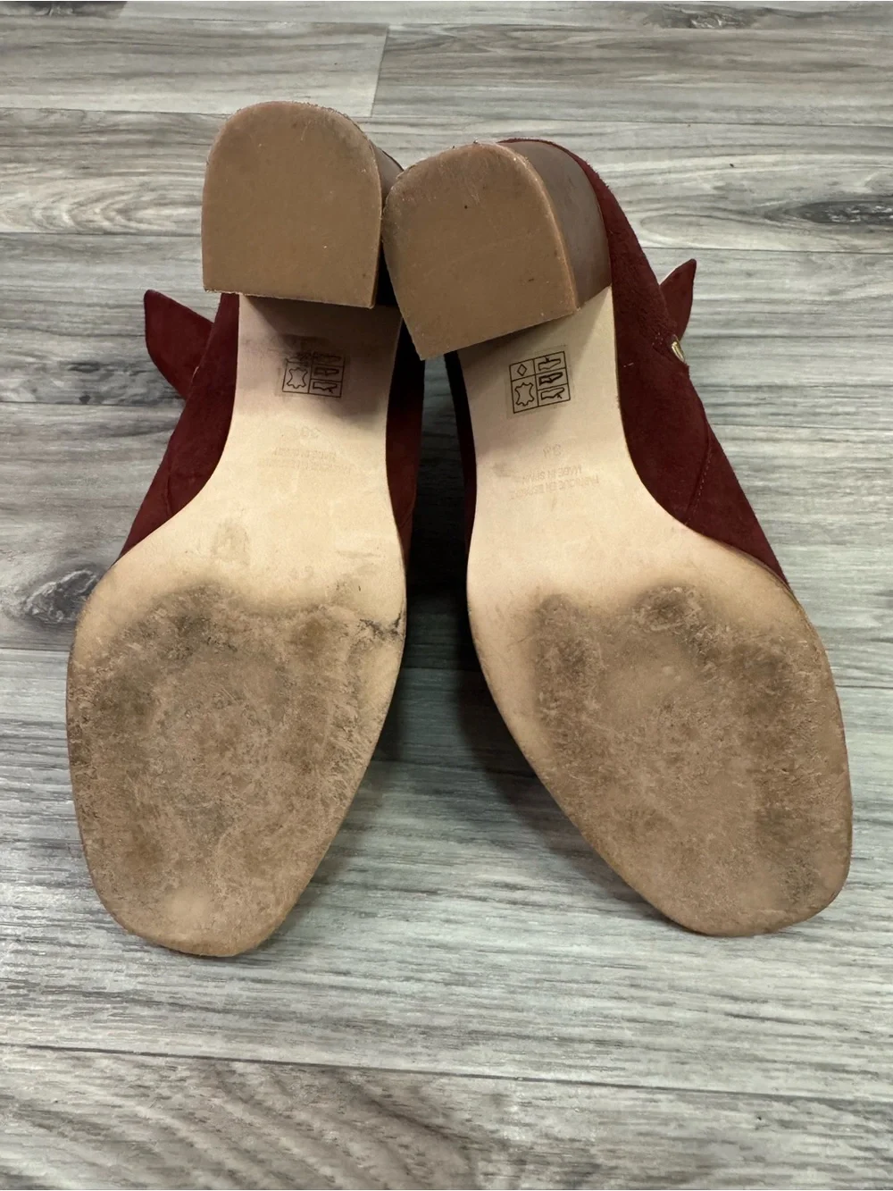 Free People Breakers Suede Blocked Heel Ankle Booties Size 7.5